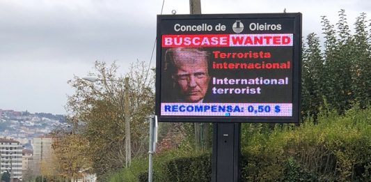 Ofrece recompensa por Trump