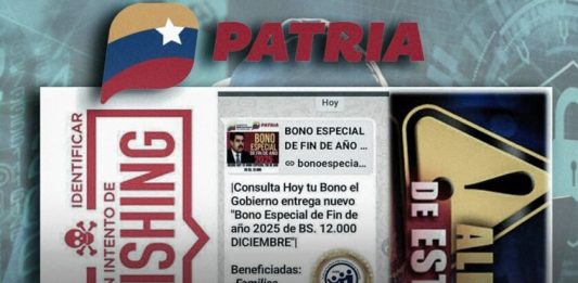 estafa-supuesto bono Patria fin de año 2