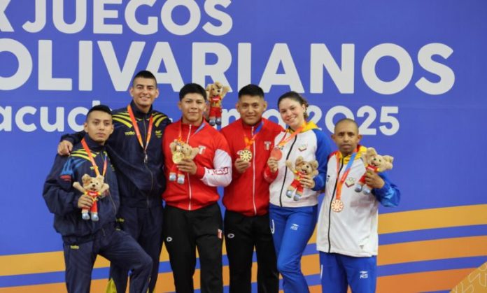 Venezuela suma nuevas medallas de oro en los Juegos Bolivarianos 2025