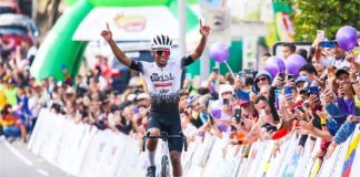 Emmanuel Viloria obtuvo victoria de la segunda etapa de la Vuelta al Táchira