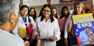 Delcy Rodríguez responde a la "agresión desigual e ilegítima" de EEUU