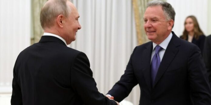 Putin se reunió con enviado especial de Trump