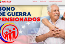 bono Guerra pensionados
