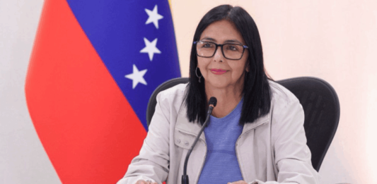 Delcy Rodríguez - producción de oro