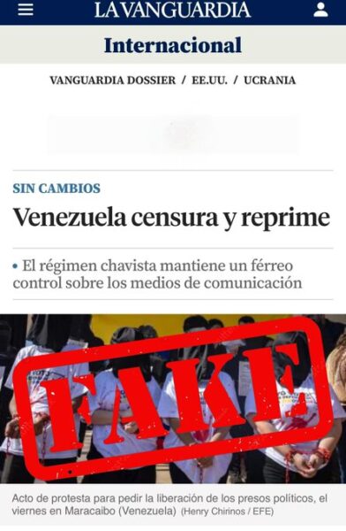 desmienten fake news