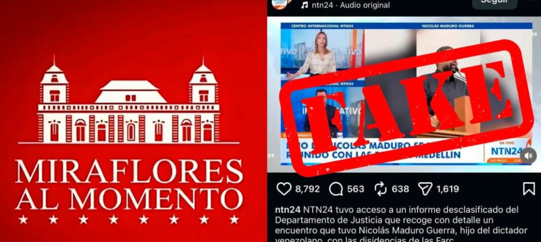 Desmienten fake news Nicolás Maduro Guerra
