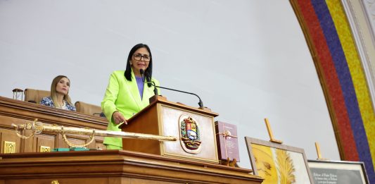 Delcy Rodríguez mensaje anual a la nación: «No le tengamos miedo a la diplomacia»