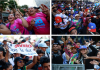 En fotos masiva marcha de la juventud venezolana por la liberación del presidente Maduro y Cilia Flores marcha de la juventud venezolana