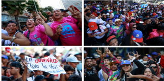 marcha de la juventud venezolana