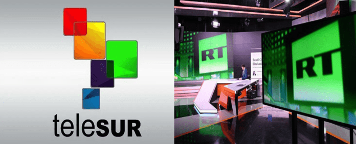 TeleSUR y Rusia TV son retiradas de operadora