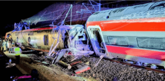 España decarrilar trenes