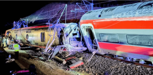 España decarrilar trenes