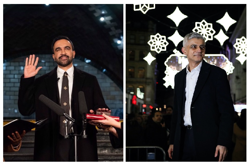 Zohran Mamdani y Sadiq Khan Zohran Mamdani y Sadiq Khan