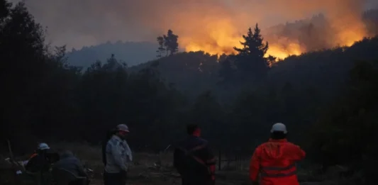 incendios forestales en Chile