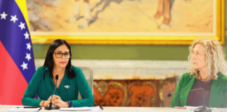 Delcy Rodríguez personas excarceladas