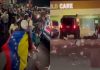 Celebración de ataque a Venezuela