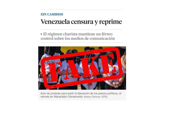 Desmienten fake news sobre supuesta Desmienten fake news sobre supuesta