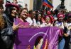 Movimientos sociales concentrados en el Panteón Nacional para exigir liberación de Maduro y Cilia Movimientos sociales concentrados en el Panteón Nacional para exigir liberación de Maduro y Cilia