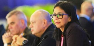 Delcy Rodríguez diálogo