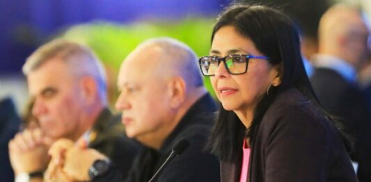 Delcy Rodríguez diálogo