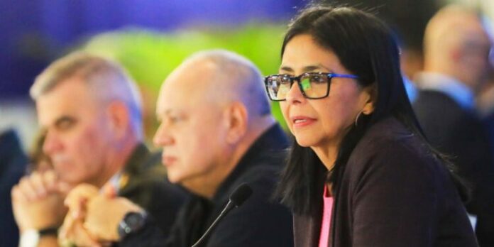 Delcy Rodríguez diálogo