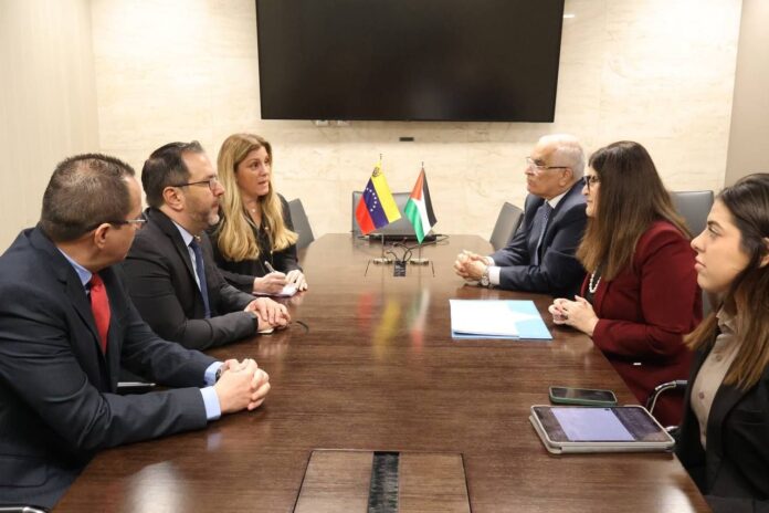 Venezuela y Palestina fortalecen lazos diplomáticos en Ginebra