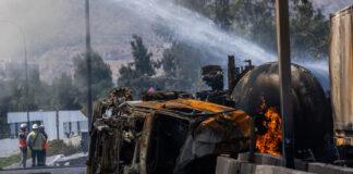 Chile: Explosión de camión que trasportaba gas licuado dejó fallecidos y múltiples heridos