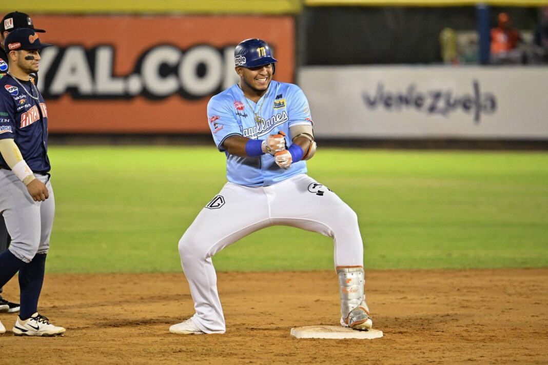 Magallanes final ante Caribes Magallanes final ante Caribes Leandro Cedeño