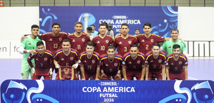 Vinotinto de Futsal-Copa América 2026-cuarto lugar