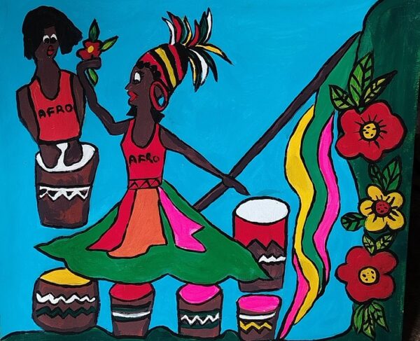 Yolanda Mijares-bailadores de tambor B