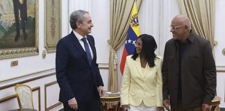 Delcy Rodríguez recibió a Zapatero