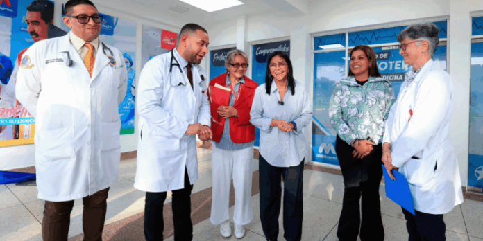 Delcy Rodríguez supervisó Unidad de Radioterapia y Medicina Nuclear en Bolívar Delcy Rodríguez supervisó Unidad de Radioterapia y Medicina Nuclear en Bolívar