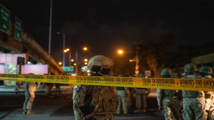 ataque armado en la provincia de Manabí