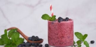 Bebida saludable de Arándanos y Avena bebida-saludable-arandanos