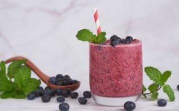 Bebida saludable de Arándanos y Avena bebida-saludable-arandanos
