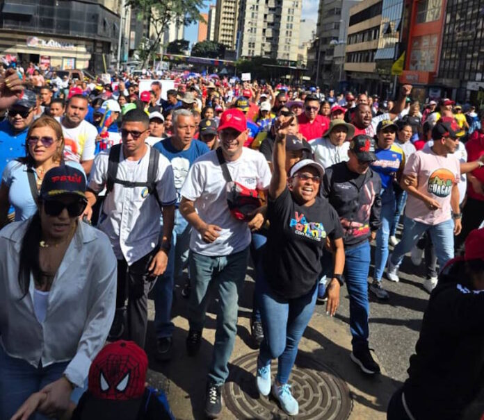 marcha liberación de maduro