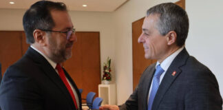 Venezuela y Suiza revisan agenda bilateral durante Consejo de DD. HH.