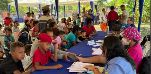 Jornada de Atención Social "Ofensiva de Amor y Paz" se lleva a cabo en la Comunidad Valles de Siquem