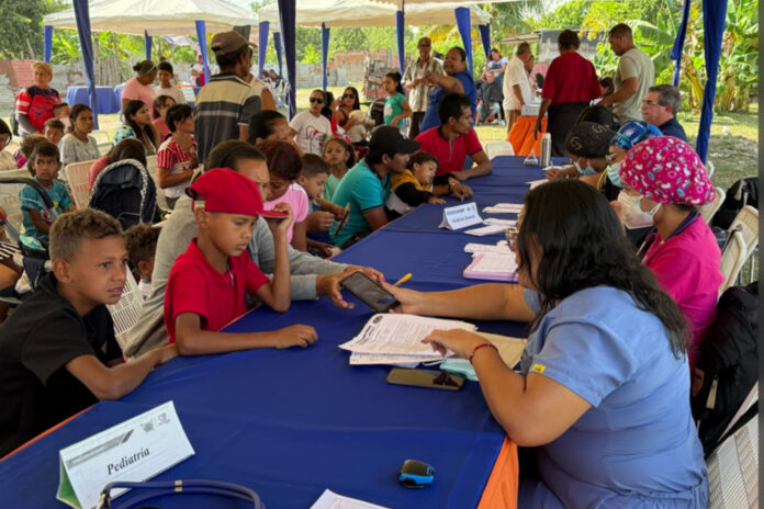 Jornada de Atención Social "Ofensiva de Amor y Paz" se lleva a cabo en la Comunidad Valles de Siquem
