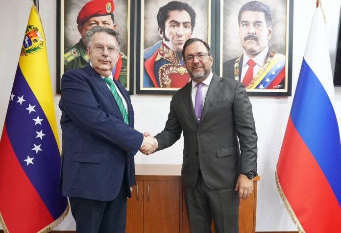 Yván Gil se reunió con el director para América Latina de Rusia Yván Gil se reunió con el director para América Latina de Rusia