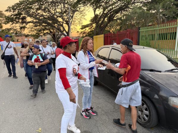 Valencia: Poder Popular cierra campaña rumbo a la Consulta del 8M