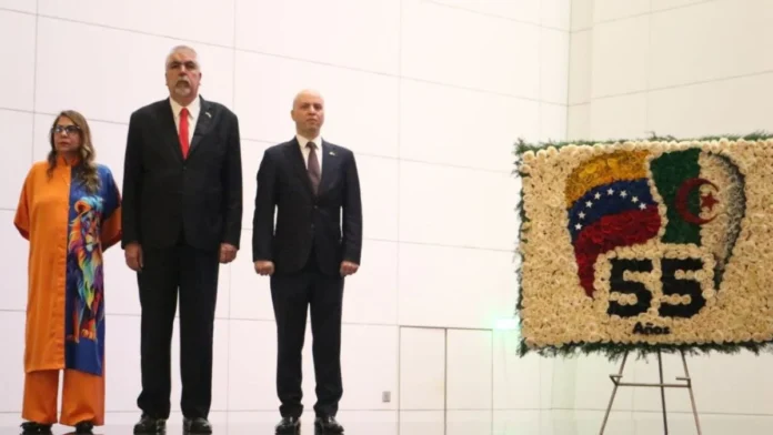 Bolívar y Abdelkader Honrados en celebración de los 55 años de relaciones entre Venezuela y Argelia