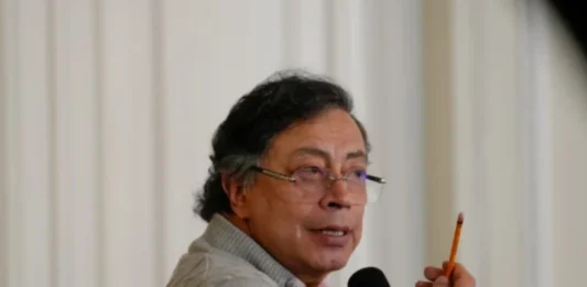 Bomba en territorio colombiano