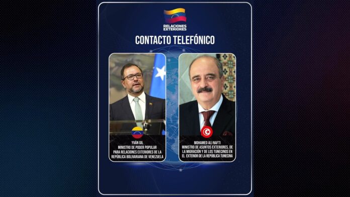 Gobierno venezolano fortalece relaciones bilaterales con Túnez Gobierno venezolano fortalece relaciones bilaterales con Túnez