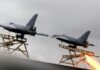 Un ataque con drones