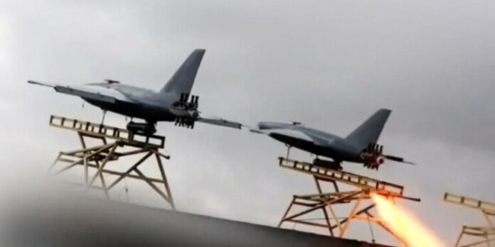 Un ataque con drones