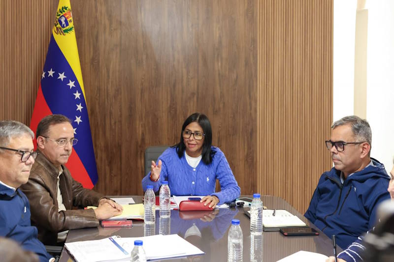 Delcy La presidenta (e) Delcy Rodríguez activa el Plan de Ahorro Eléctrico por 45 días en Venezuela ante la ola de calor.