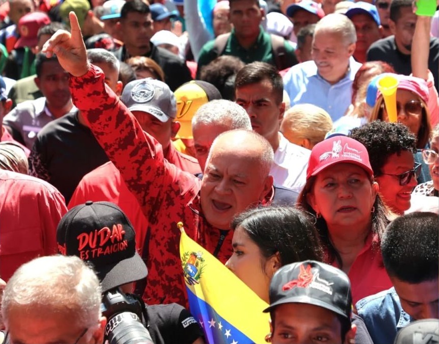 Diosdado Cabello - Exigir el levantamiento de las sanciones Diosdado Cabello - Exigir el levantamiento de las sanciones