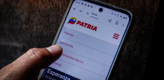 Sistema Patria recargar saldo - pagando bono