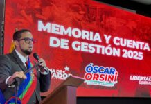 Alcalde Óscar Orsini